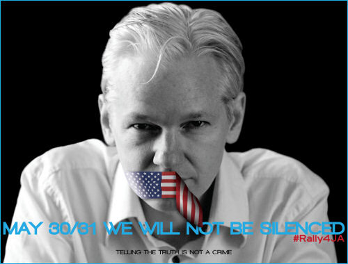 Rally4JA: Free Julian Assange